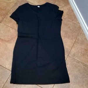 OLD NAVY T-Shirt Dress Black